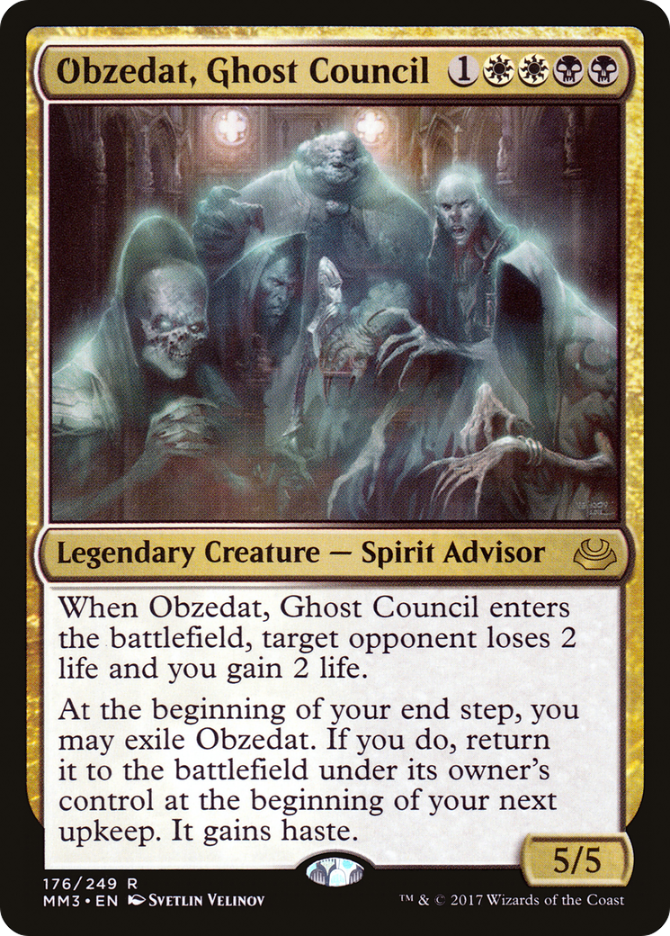 Obzedat, Ghost Council (176) Foil - Modern Masters 2017