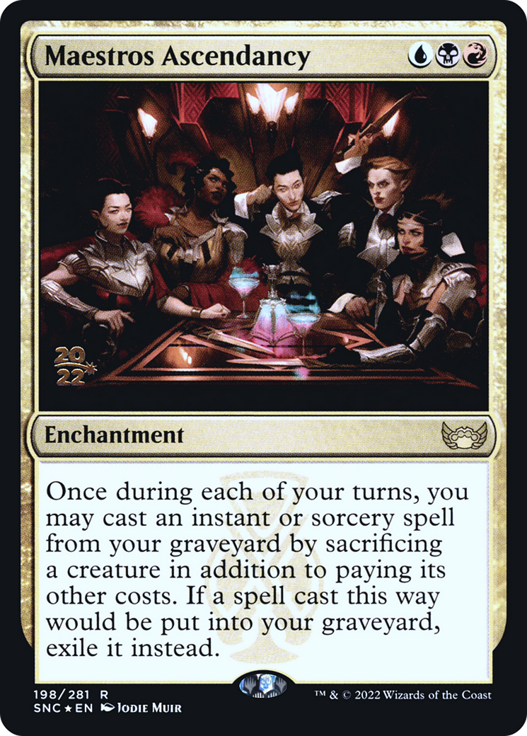 Maestros Ascendancy (198s) Foil - Streets of New Capenna Promos