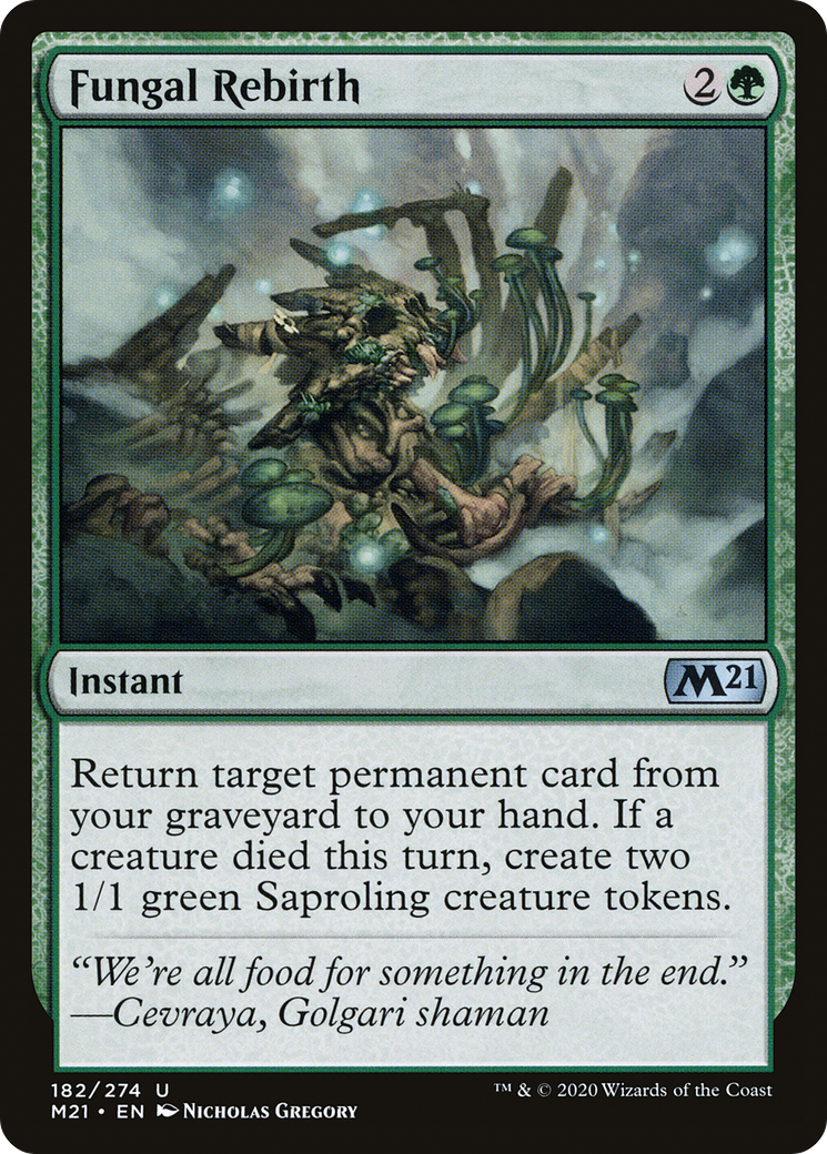 Fungal Rebirth (182) - Core Set 2021