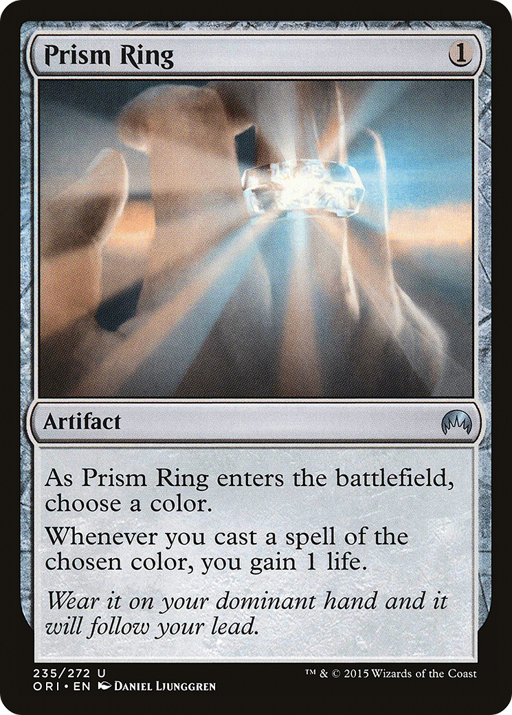 Prism Ring (235) Foil - Magic Origins
