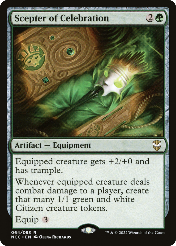 Scepter of Celebration (064) - New Capenna Commander
