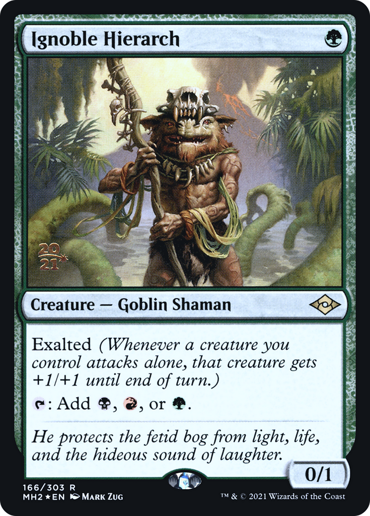 Ignoble Hierarch (166s) Foil - Modern Horizons 2 Promos