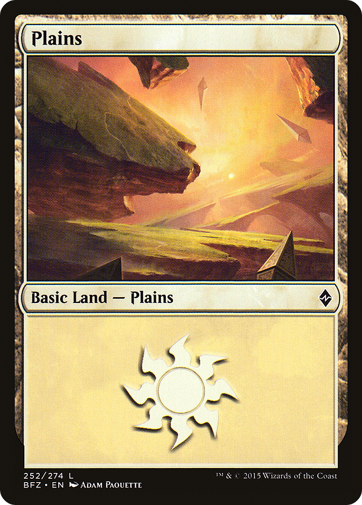 Plains (252) - Battle for Zendikar