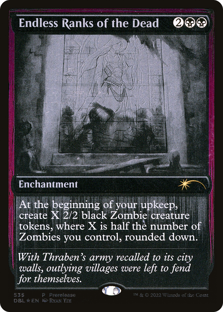 Endless Ranks of the Dead (535) Foil - Innistrad: Double Feature