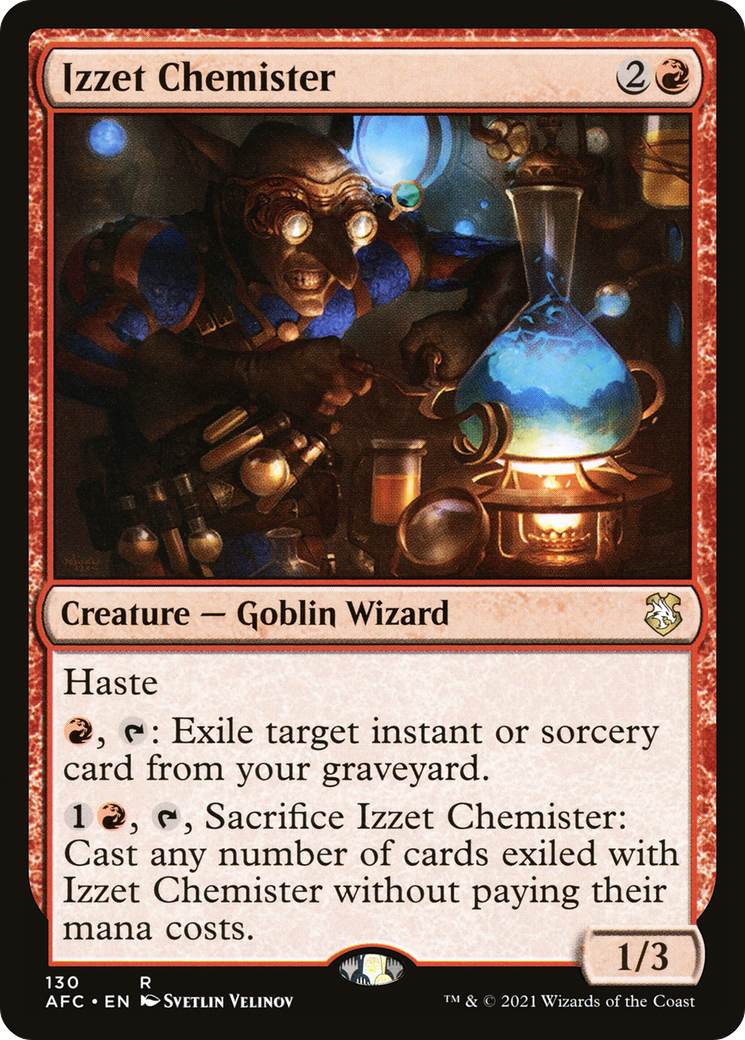 Izzet Chemister (130) - Forgotten Realms Commander