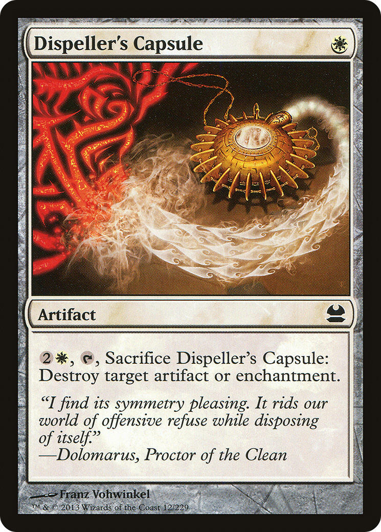 Dispeller's Capsule (012) Foil - Modern Masters