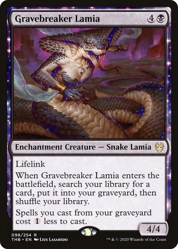 Gravebreaker Lamia (098) Foil - Theros Beyond Death