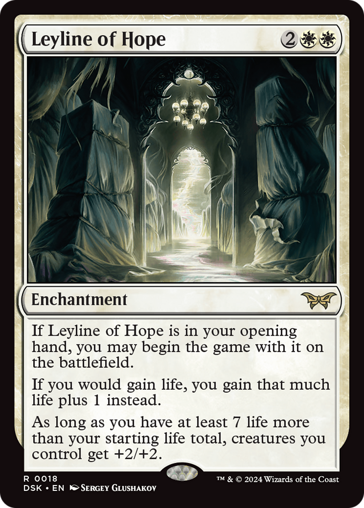 Leyline of Hope (018) Foil - Duskmourn: House of Horror