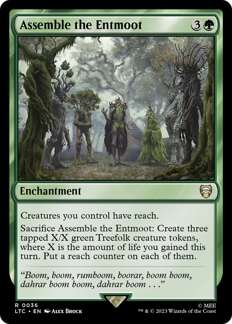 Assemble the Entmoot (036) - Tales of Middle-earth Commander