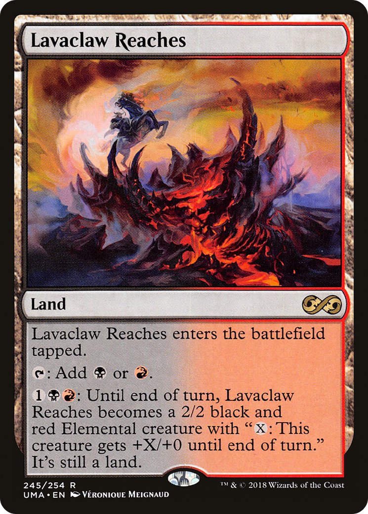 Lavaclaw Reaches (245) Foil - Ultimate Masters