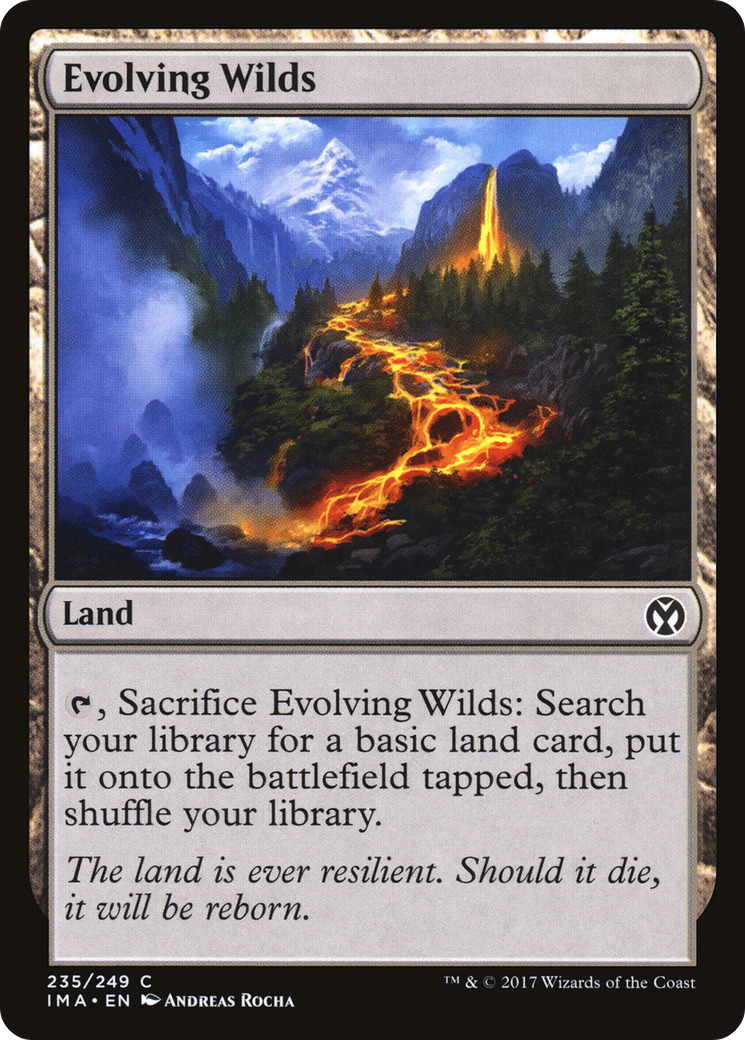 Evolving Wilds (235) Foil - Iconic Masters
