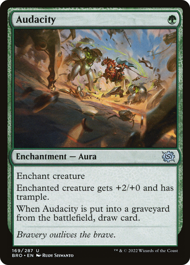 Audacity (169) Foil - The Brothers' War