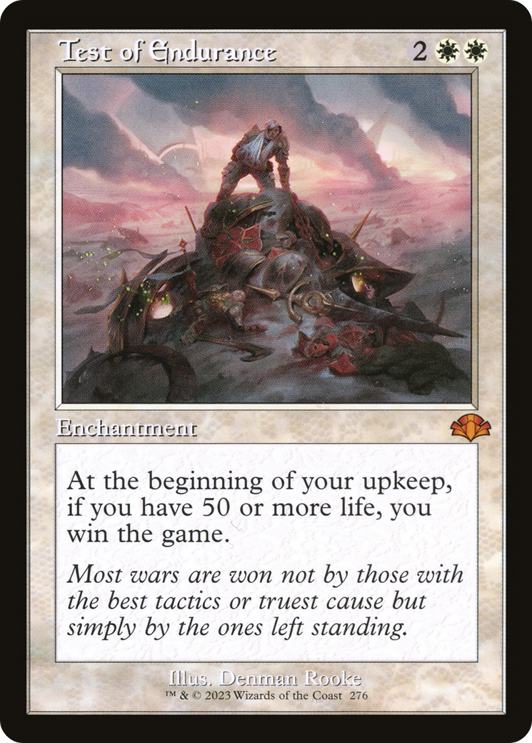 Test of Endurance (Retro) (276) - Dominaria Remastered