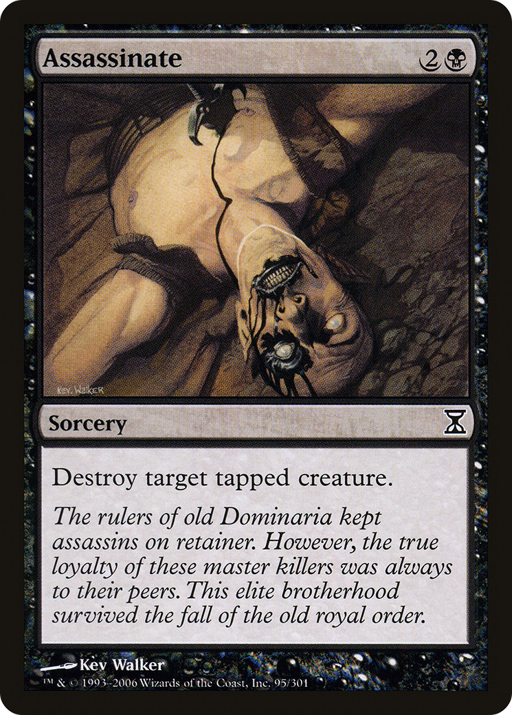 Assassinate (095) Foil - Time Spiral