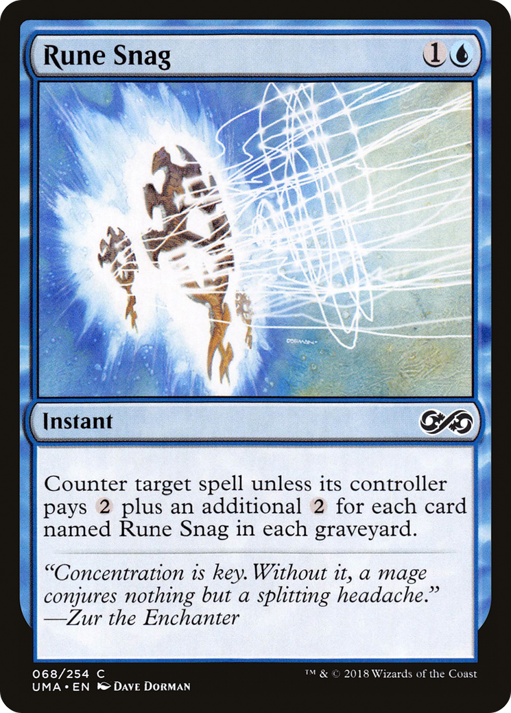 Rune Snag (068) Foil - Ultimate Masters