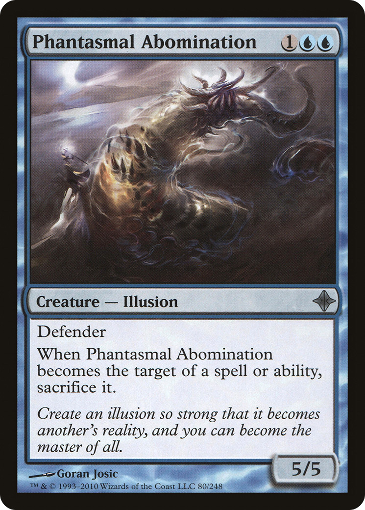 Phantasmal Abomination (080) Foil - Rise of the Eldrazi