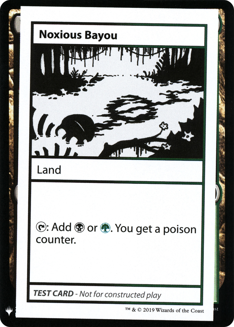 Noxious Bayou - Mystery Booster Playtest Cards 2019