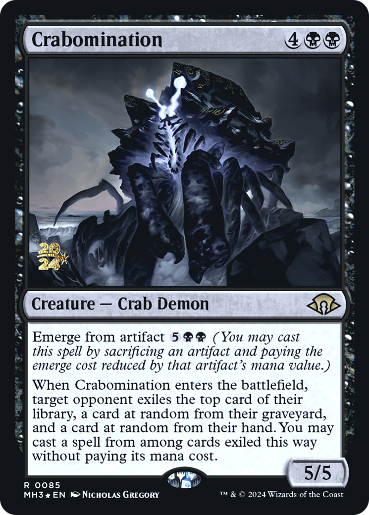 Crabomination (085) Foil - Modern Horizons 3 Promos