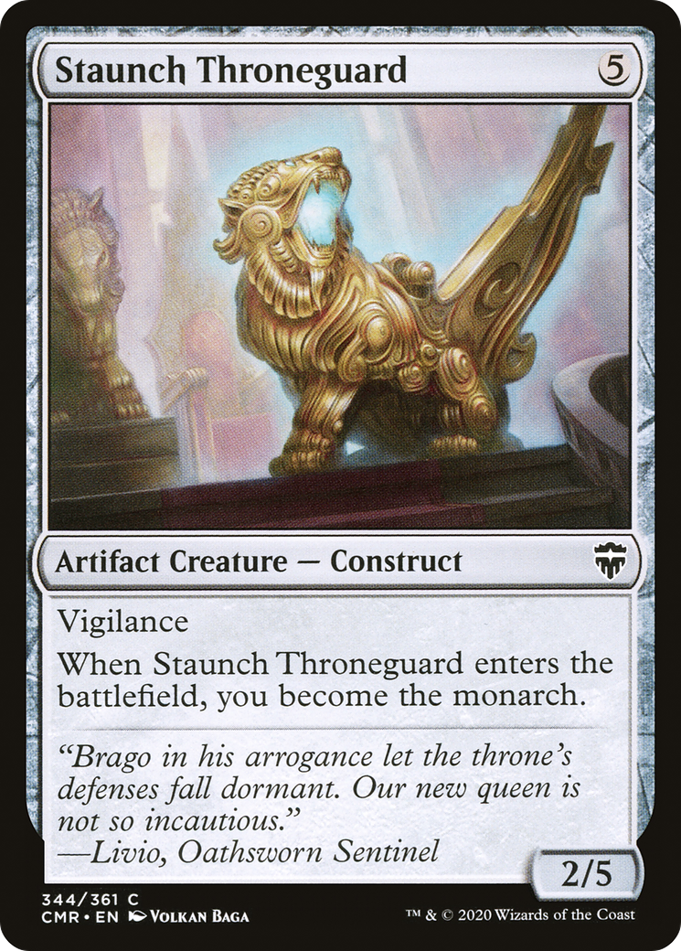 Staunch Throneguard (344) - Commander Legends