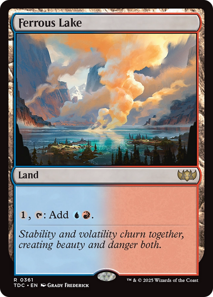 Ferrous Lake (361) - Commander: Tarkir: Dragonstorm