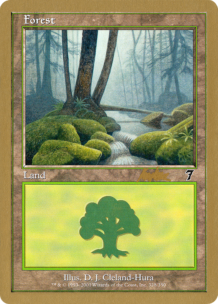 Forest (Retro) (bk328) - World Championship Decks 2002