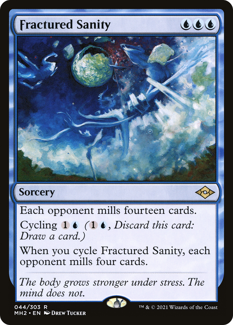 Fractured Sanity (044) Foil - Modern Horizons 2