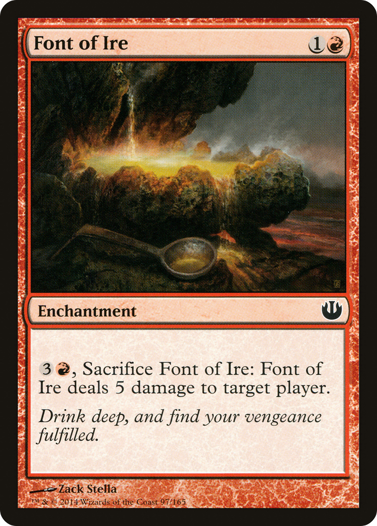 Font of Ire (097) Foil - Journey into Nyx