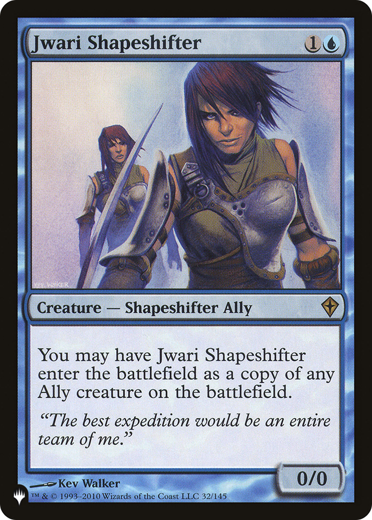 Jwari Shapeshifter (WWK-32) - The List