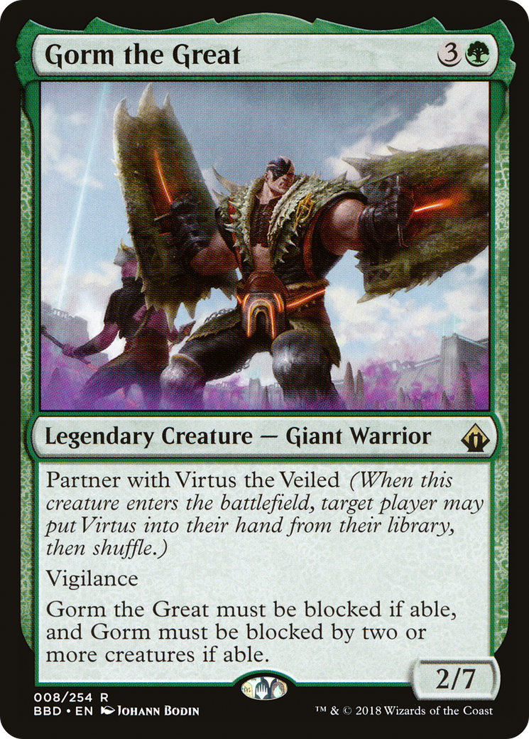Gorm the Great (008) Foil - Battlebond
