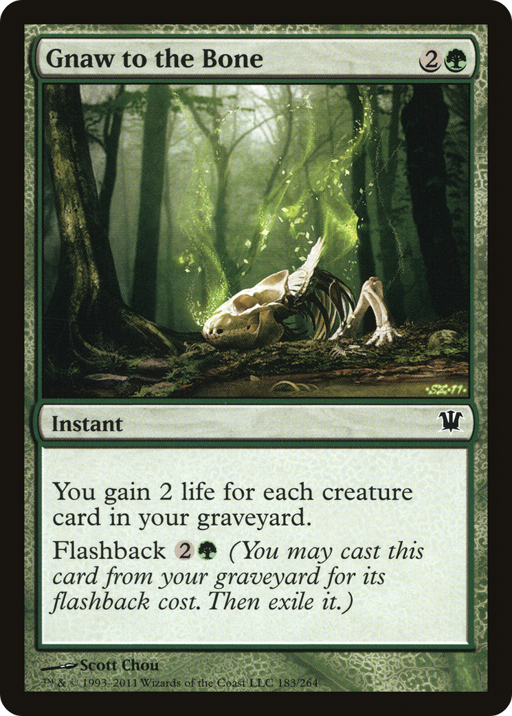 Gnaw to the Bone (183) Foil - Innistrad