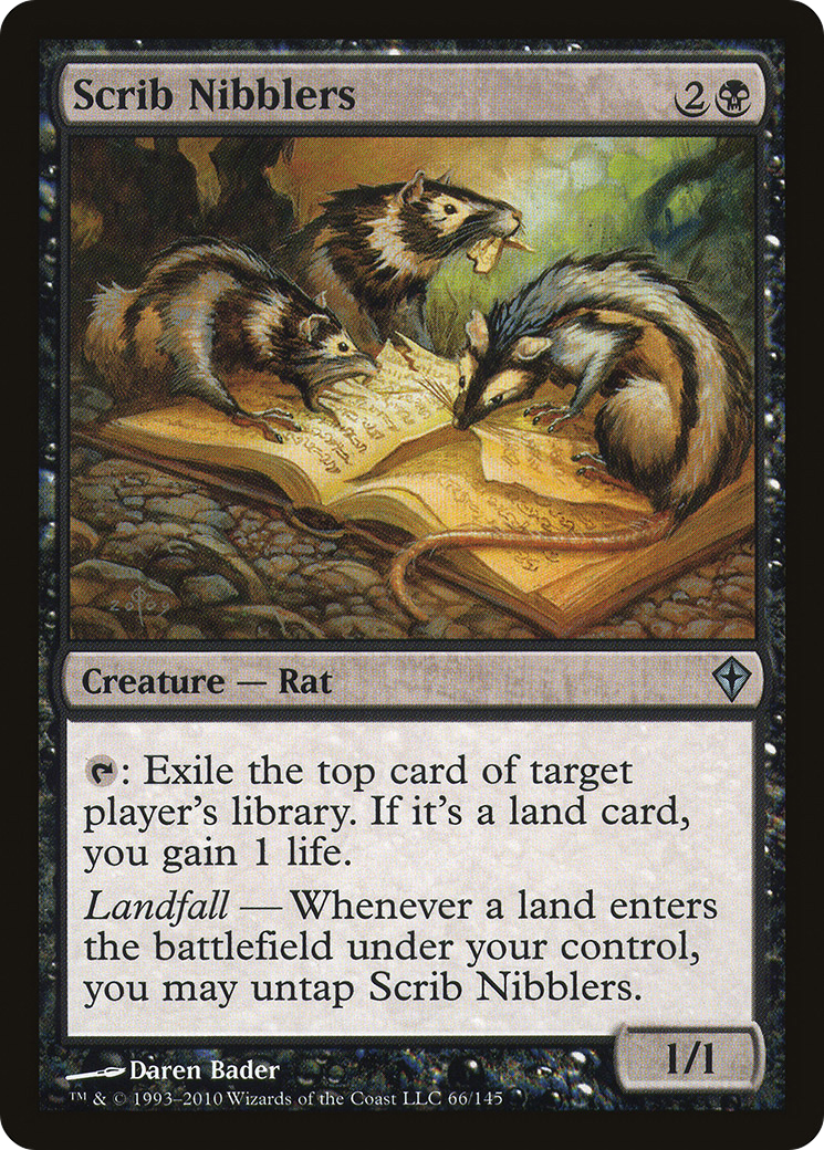 Scrib Nibblers (066) Foil - Worldwake