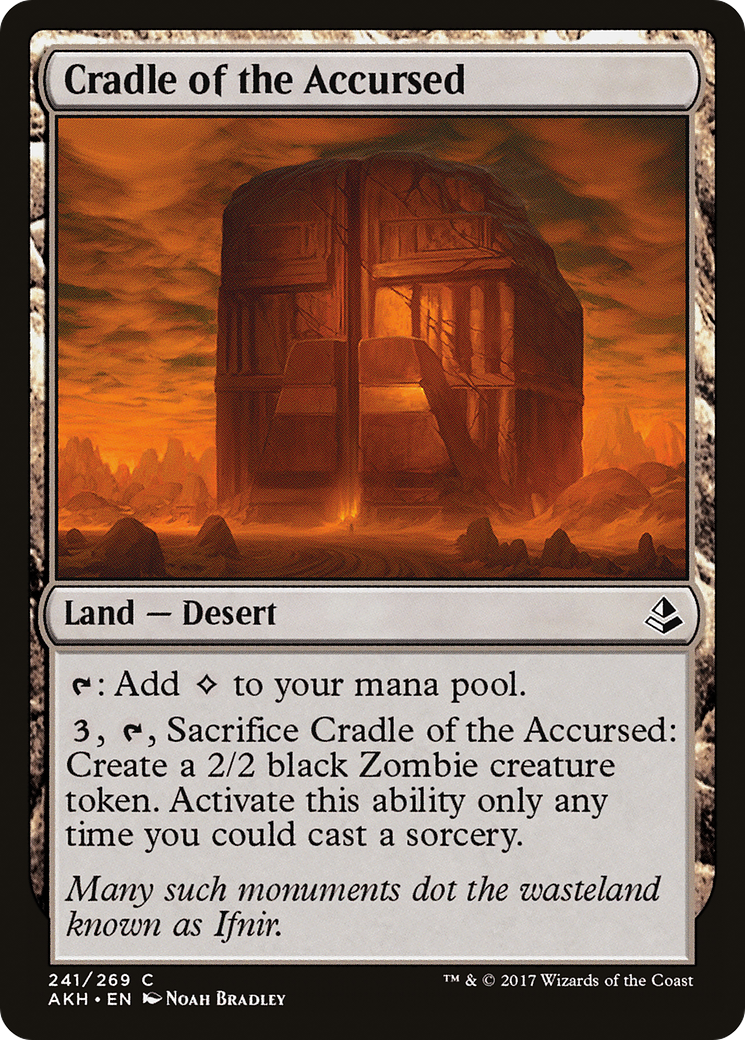 Cradle of the Accursed (241) Foil - Amonkhet