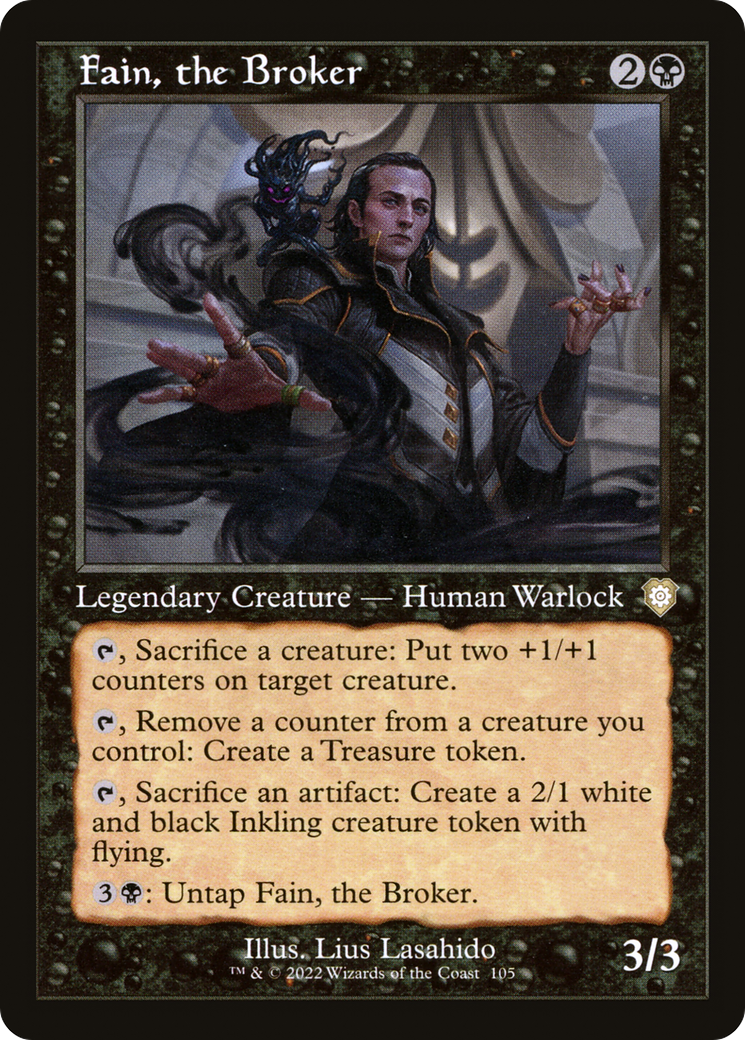 Fain, the Broker (Retro) (105) - The Brothers' War Commander