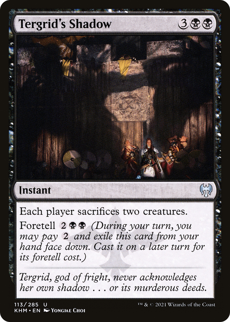Tergrid's Shadow (113) Foil - Kaldheim