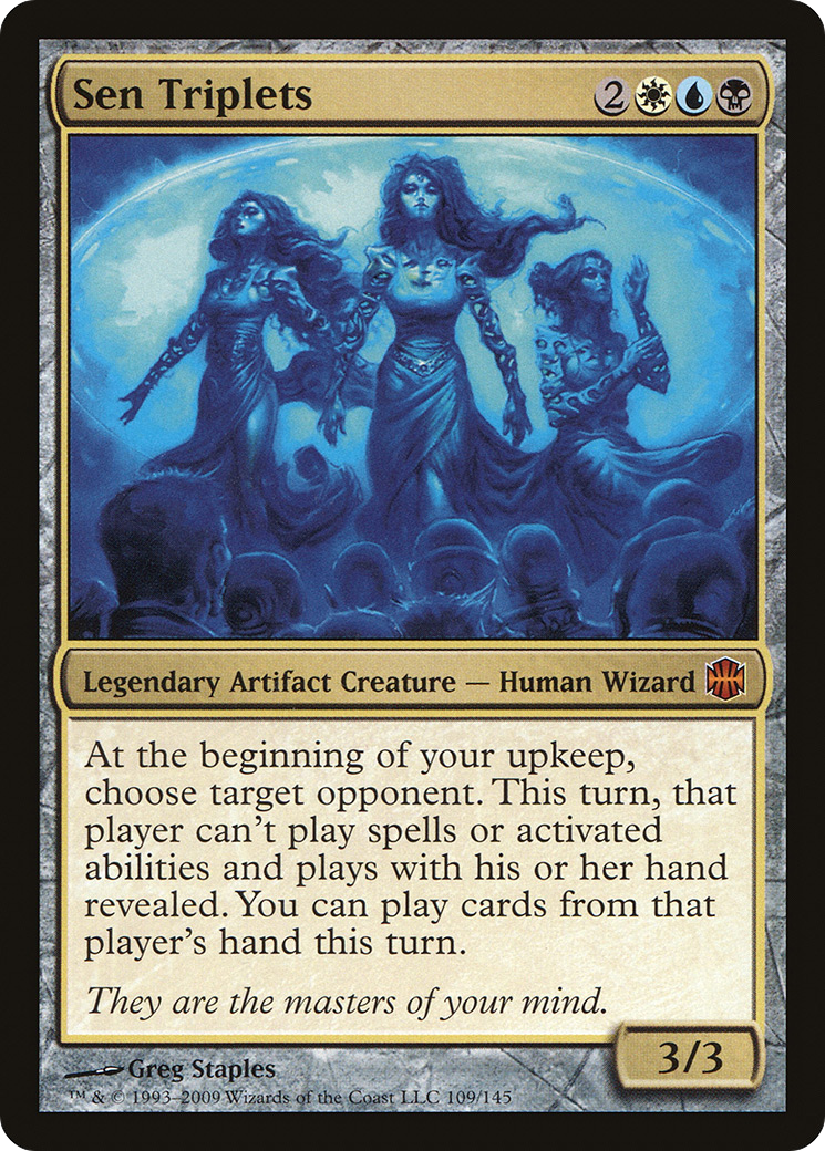 Sen Triplets (109) Foil - Alara Reborn