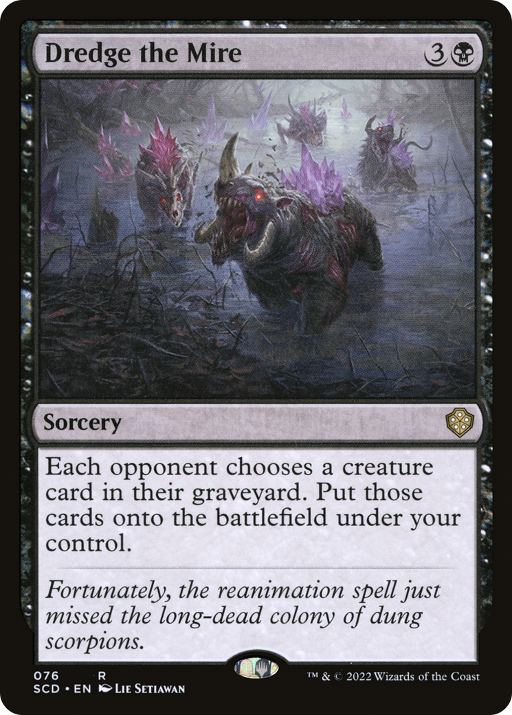Dredge the Mire (076) - Starter Commander Decks