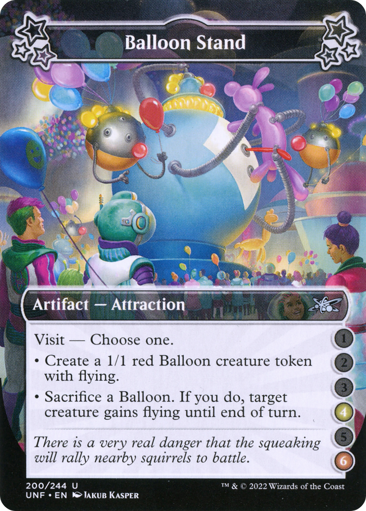 Balloon Stand (200c) Foil - Unfinity
