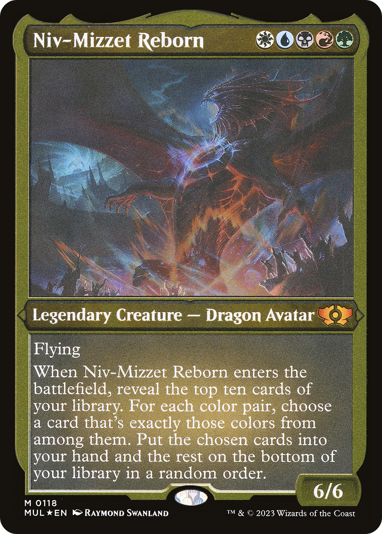 Niv-Mizzet Reborn (118) Foil - Multiverse Legends