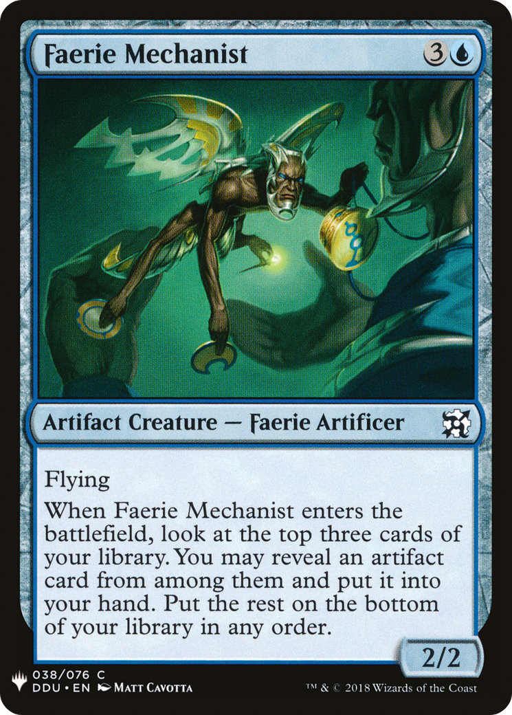Faerie Mechanist (DDU-38) - The List