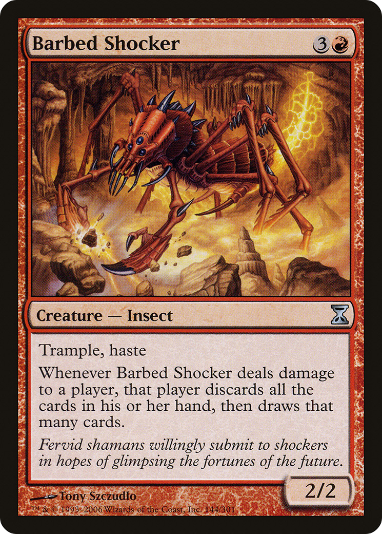 Barbed Shocker (144) - Time Spiral