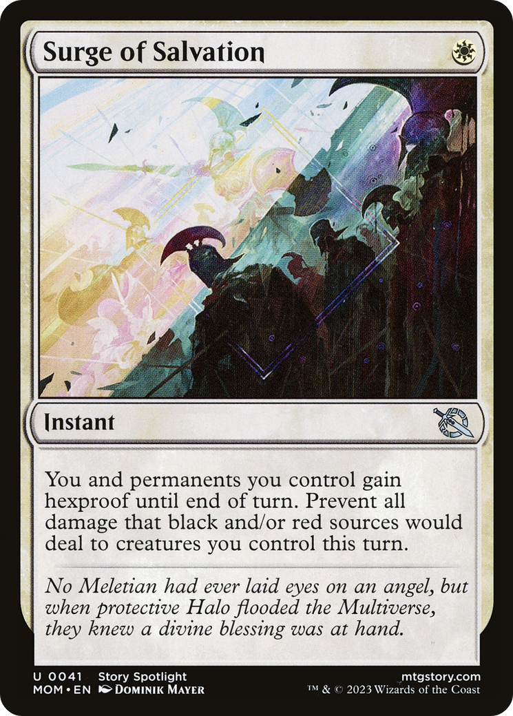 Surge of Salvation (041) Foil - March of the Machine