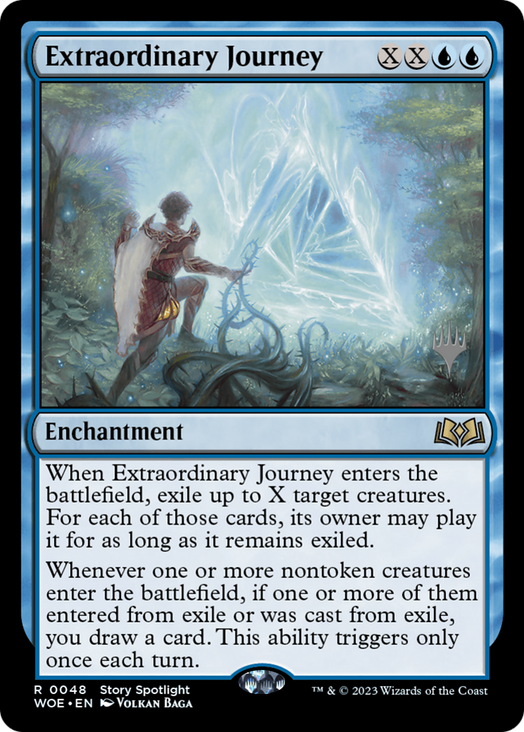 Extraordinary Journey (48p) Foil - Wilds of Eldraine Promos