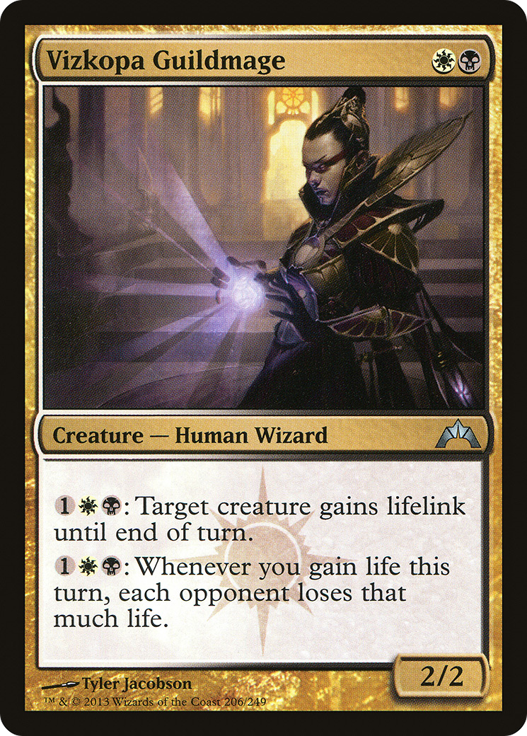 Vizkopa Guildmage (206) Foil - Gatecrash