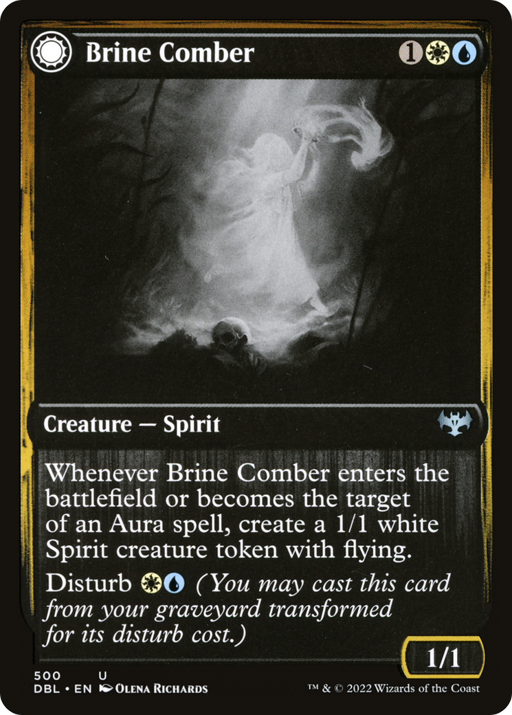 Brine Comber // Brinebound Gift (500) Foil - Innistrad: Double Feature