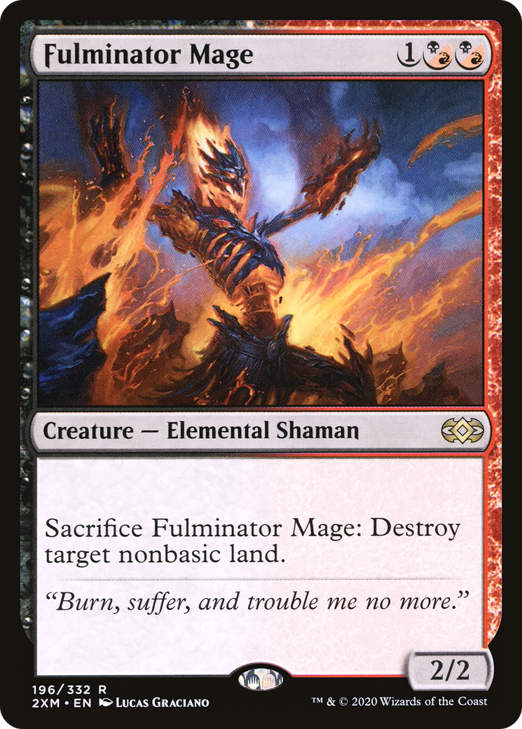Fulminator Mage (196) - Double Masters