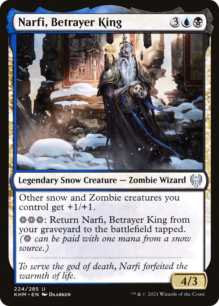 Narfi, Betrayer King (224) - Kaldheim