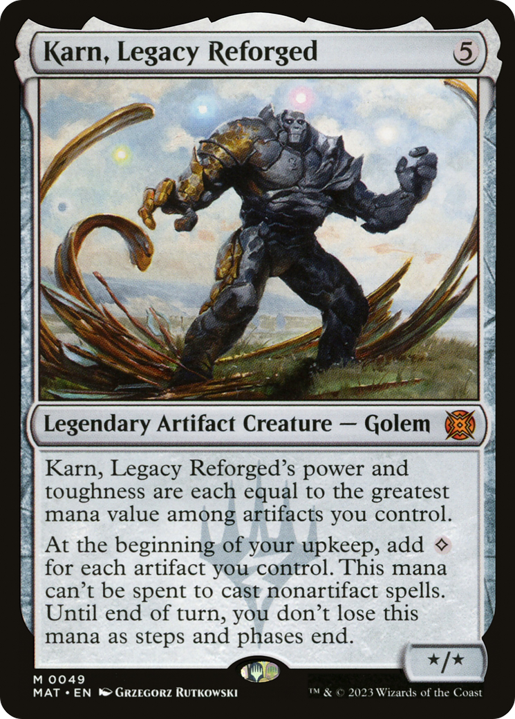 Karn, Legacy Reforged (049) Foil - March of the Machine: The Aftermath