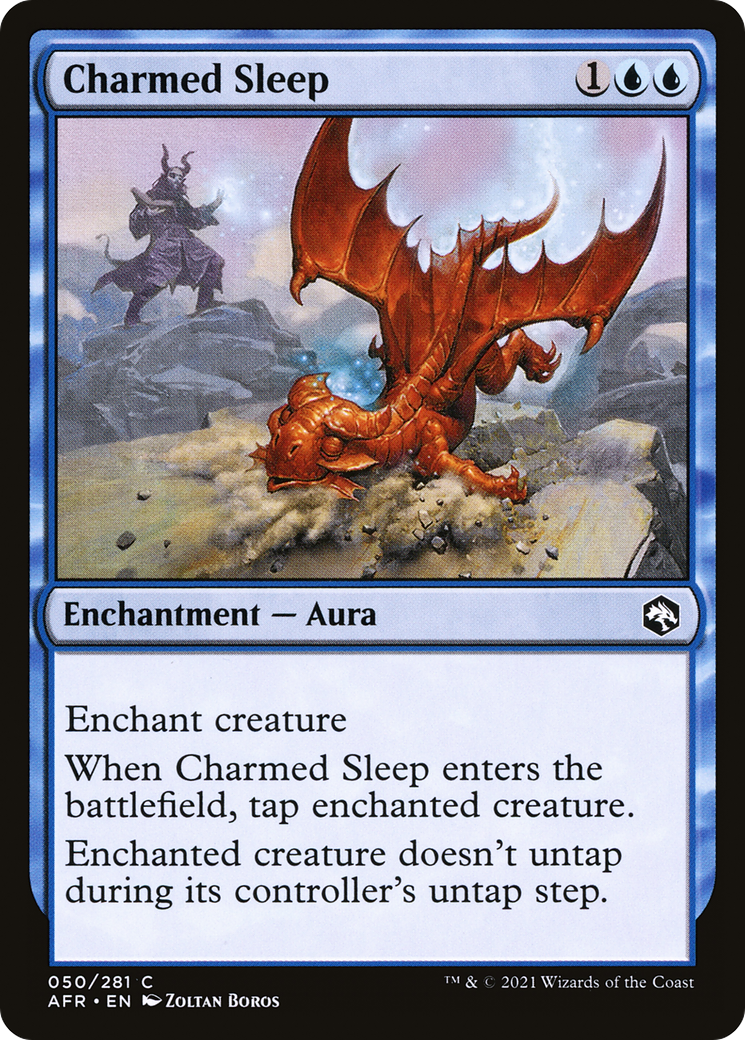 Charmed Sleep (050) Foil - Adventures in the Forgotten Realms