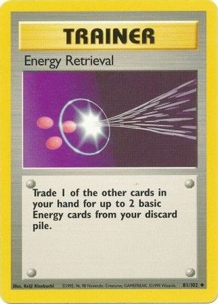 Energy Retrieval (81) - Base Set