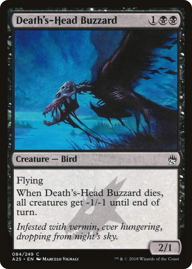 Death's-Head Buzzard (084) Foil - Masters 25